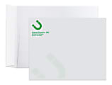 Peel & Seal, White Wove Open End Catalog Mailing Envelopes, 1-Color, Custom 6" x 9", Box Of 500 1 thumbnail image