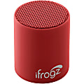 ifrogz Coda POP Speaker System - Yes - Battery Rechargeable - Wireless Speaker(s) - Black Cherry 1 thumbnail image