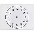 Pacon Clockface 2-Sided Whiteboards, 9" x 12", White, Pack Of 25 1 thumbnail image