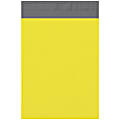 Partners Brand 10" x 13" Poly Mailers, Yellow, Case Of 100 Mailers 1 thumbnail image