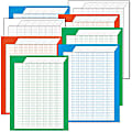 Trend Vertical Incentive Charts, Assorted Colors, Pack Of 8 1 thumbnail image