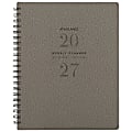 AT-A-GLANCE® Signature Collection 2027 Weekly Monthly Planner, Gray, Large, 8 1/2" x 11" 1 thumbnail image