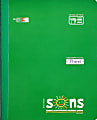 SONS System Third Notebooks, 9-3/4" x 7-1/2", 1 Subject, Primary Rule, 200 Sheets, Green 1 thumbnail image