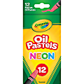 Crayola Oil Pastels - Neon - 12 / Set 1 thumbnail image