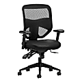 HON® Prominent Bonded Leather High-Back Executive Chair, Black 1 thumbnail image