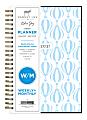 Blue Sky™ Dabney Lee Weekly/Monthly Planner, 5" x 8", In The Clouds, January To December 2021, 122339 1 thumbnail image