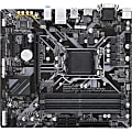 Gigabyte Ultra Durable B360M DS3H Desktop Motherboard - Intel Chipset - Socket H4 LGA-1151 - 64 GB DDR4 SDRAM Maximum RAM - UDIMM, DIMM - 4 x Memory Slots - Gigabit Ethernet - 4 x USB 3.1 Port - HDMI - DVI - 6 x SATA Interfaces 1 thumbnail image