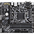 Gigabyte Ultra Durable B360M DS3H Desktop Motherboard - Intel Chipset - Socket H4 LGA-1151 - 64 GB DDR4 SDRAM Maximum RAM - UDIMM, DIMM - 4 x Memory Slots - Gigabit Ethernet - 4 x USB 3.1 Port - HDMI - DVI - 6 x SATA Interfaces