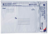 USPS® Premium Poly Bubble Mailer, #0, 8" x 11 5/8", White 1 thumbnail image