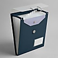 Office Depot® Brand 7-Pocket Vertical Expanding File, Letter Size, Midnight Ink 1 thumbnail image
