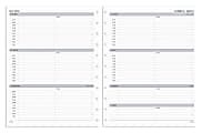 2026 TUL® Discbound Weekly Planner Refill Pages, Letter Size, January To December, TULLTFLRTIMERY26 1 thumbnail image