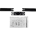 Ergotron Mounting Bracket for Monitor - Black - 2 Display(s) Supported - 25" Screen Support - 28 lb Load Capacity