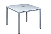 Boss Office Products Simple System Square Conference Table, 29-1/2”H x 36”W x 36”D, White 1 thumbnail image