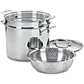 Cuisinart 77412 Stockpot - 12 quart Stockpot, Pasta Insert, Steamer Basket - Stainless Steel - Dishwasher Safe - Oven Safe 1 thumbnail image