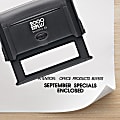 Custom 2000Plus PrintPro 45P Self-Inking Stamp, 15/16" X 3-3/16", Rectangle 1 thumbnail image