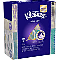 Kleenex Ultra Soft Facial Tissue - 3 Ply - White - Absorbent, Durable, Soft - For Office, Home - 75 Quantity Per Box - 300 / Pack 1 thumbnail image