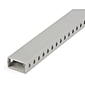 StarTech.com Cable Management Raceway w/Parallel Slots 78in - Network Cable Hider Kit - Slotted Wire Duct System - CBMWD5025 1 thumbnail image