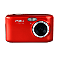 Vivitar ViviCam F128 995116067M 14.1-Megapixel Digital Camera With 2.7" LCD Screen, Red 1 thumbnail image