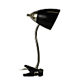 LimeLights Flossy Flexible Gooseneck Clip Desk Lamp, Adjustable, Black 1 thumbnail image