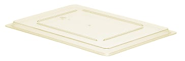 Cambro Camwear Food Box Flat Covers, 18" x 26", Safety Yellow, Set Of 6 Covers