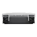 Super Stacker Document Box, 3-7/16”H x 10-1/2”W x 14-1/2”L, Gray 1 thumbnail image