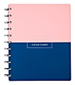 TUL® Discbound Monthly Teacher Planner, 8 1/2" x 11", Navy/Pink, July 2018 to June 2019 1 thumbnail image