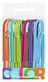 Office Depot Brand® Brand Jumbo Paper Clips, 3-1/2", 60-Sheet Capacity, Assorted Colors, Pack Of 18 Clips