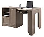 Realspace® Magellan 60"W Corner Computer Desk, Gray 1 thumbnail image
