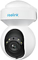 Reolink 4K P&T 3X Zoom Outdoor PoE Camera, White