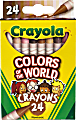 Crayola® Colors Of The World Crayons, Assorted Colors, Pack Of 24 Crayons 1 thumbnail image