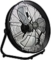 Vie Air 20" Industrial Floor Drum Fan, Black 1 thumbnail image