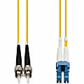 AddOn 8m LC to ST OS1 Yellow Patch Cable - Patch cable - LC/UPC single-mode (M) to ST/UPC single-mode (M) - ADDSTLC8M9SMF 1 thumbnail image