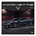 Brown Trout Auto Monthly Wall Calendar, 12" x 12", Corvette, January To December 2021 1 thumbnail image