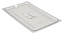 Cambro Camwear 1/1 Notched Food Pan Lids With Handles, Clear, Set Of 6 Lids 1 thumbnail image
