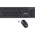 Verbatim Wireless Keyboard and Mouse - USB Type A Wireless Bluetooth 2.40 GHz Keyboard - USB Type A Wireless Mouse - 70724 1 thumbnail image