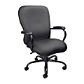 Boss Office Products Heavy Duty Big And Tall Executive Chair, CaressoftPlus™ Vinyl, Black 1 thumbnail image