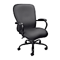 Boss Office Products Heavy-Duty Big And Tall Executive Chair, Black