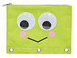 Office Depot® Brand 3-Ring Pencil Pouch, 7-1/2" x 10", Green Frog 1 thumbnail image