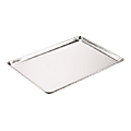 Hoffman Browne Aluminum Sheet Pans, 10" x 6" x 1", Silver, Case Of 72 Pans