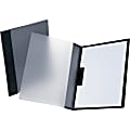 Oxford® Executive Clear-Front Report Cover, 8 1/2" x 11", Black 1 thumbnail image