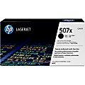 HP 507X High-Yield Black Toner Cartridge, CE400X