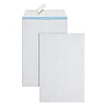 Office Depot® Brand 6" x 9" Catalog Envelopes, Clean Seal, White, Security, Box Of 100