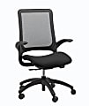 Eurotech Hawk Mesh Mid-Back Task Chair, Black 1 thumbnail image
