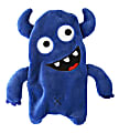 Office Depot® Brand Plush Monster Pencil Pouch, 11-1/2" x 5", Blue 1 thumbnail image