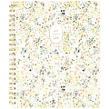 2024-2025 Cambridge® Leah Bisch™ Weekly/Monthly Academic Planner, 8-1/2" x 11", Petite Floral, July 2024 To June 2025, LB33-905A