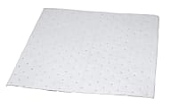 Hospeco TaskBrand® Oil Only Sorbent Pads, 15" x 18”, Gray, Pack Of 100 Pads 1 thumbnail image