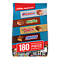 Mars Minis Variety Pack, 49.44 Oz, Pack Of 180 Pieces 1 thumbnail image
