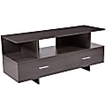 Flash Furniture Media Console For Up To 45" TVs, 20"H x 47-1/4"W x 15-3/4"D, Driftwood