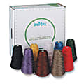 Pacon® Trait-tex 4-Ply Double-Weight Glitter Yarn Cones, 8 Oz, 315 Yds, Assorted Colors, Pack Of 9 Cones 1 thumbnail image