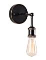 Zuo Modern Miserite Wall Lamp, 7-1/2"W, Antique Black/Copper 1 thumbnail image